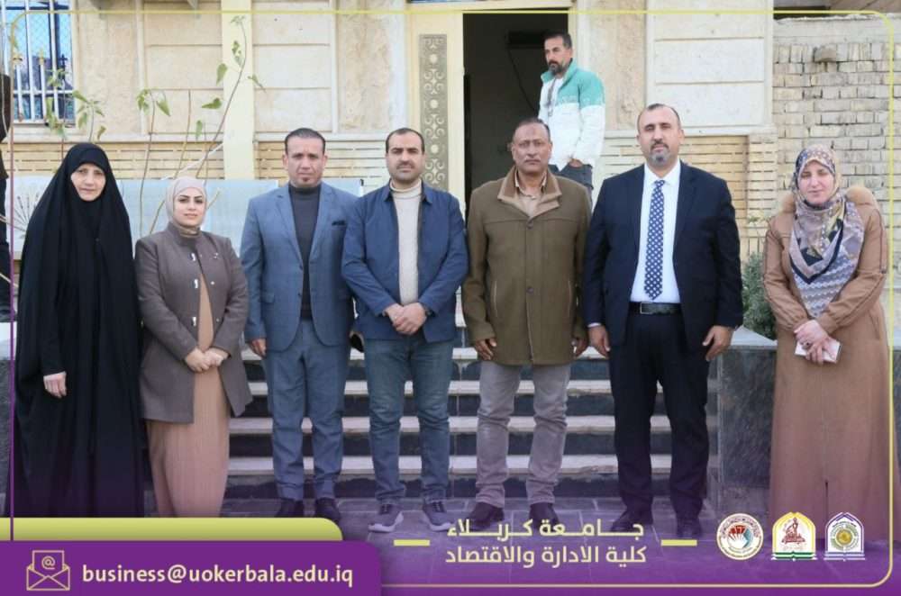 You are currently viewing A Delegation from the College of Administration and Economics at the University of Karbala Visits the Department of Dormitory Affairs to Assess Students’ Needs and Provide Support