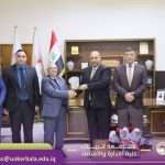 Read more about the article Professor Dr. Awad Kazem Al-Khalidi, Dean of the College of Administration and Economics at the University of Warith Al-Anbiyaa (peace be upon him), Honors Assistant Professor Dr. Hashem Jabbar Al-Husseini, Dean of the College of Administration and Economics at the University of Karbala