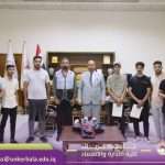 Read more about the article The Dean of the College of Administration and Economics at the University of Karbala Honors the Air Conditioning Maintenance Team of the Higher Education Authority at the Holy Shrine of Imam Hussain