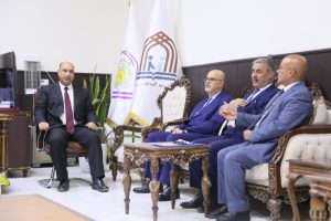 Read more about the article Dean of the College of Administration and Economics at the University of Karbala Welcomes Eid al-Adha Well-Wishers