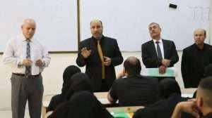 Read more about the article The Dean of the College of Administration and Economics Conducts a Field Inspection of the Competitive Examination in the Department of Accounting