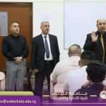 Read more about the article The Dean of the College of Administration and Economics Conducts a Field Inspection of the Competitive Examination in the Department of Economics