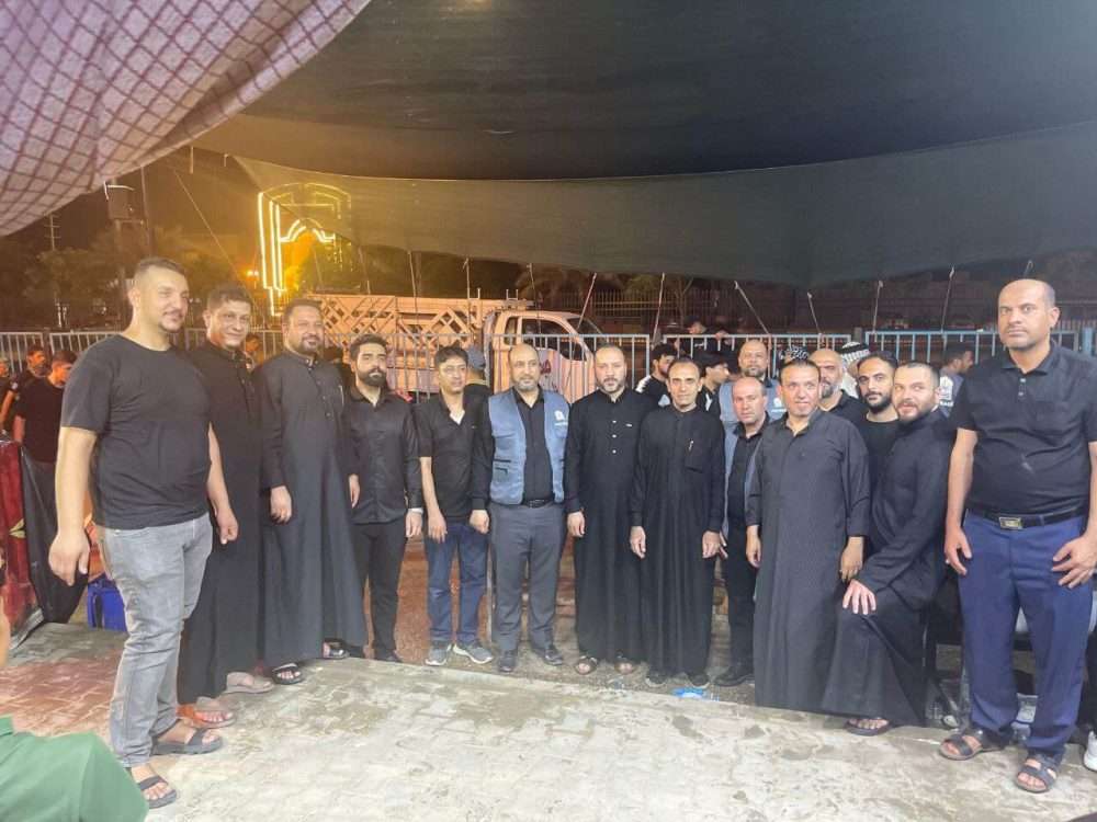 You are currently viewing College of Administration and Economics Continues to Serve Pilgrims of Imam Hussein (peace be upon him) at the University of Karbala Service Procession