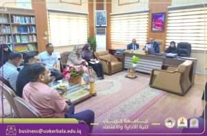 Read more about the article Head of the Department of Statistics at the College of Administration and Economics – University of Karbala Meets with Faculty Members in Preparation for the New Academic Year