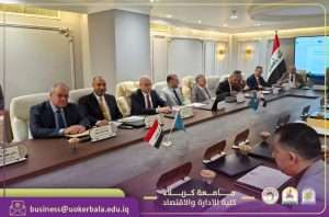 Read more about the article Dean of the College of Administration and Economics at the University of Karbala Participates in the Meeting of Deans of Administration and Economics Colleges in Iraqi Universities