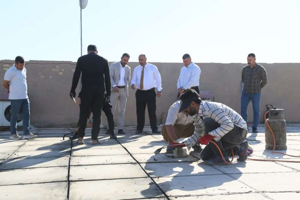You are currently viewing As Part of Winter Preparations, Comprehensive Roof Maintenance Conducted at the College