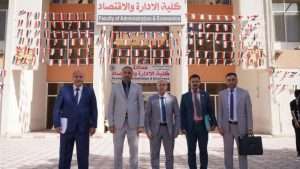 Read more about the article Assistant Professor Dr. Hussein Ali Abdullah Al-Mayahi Chairs the Ministerial Committee for Evaluating the Scientific and Academic Status at the College of Administration and Economics – University of Kufa
