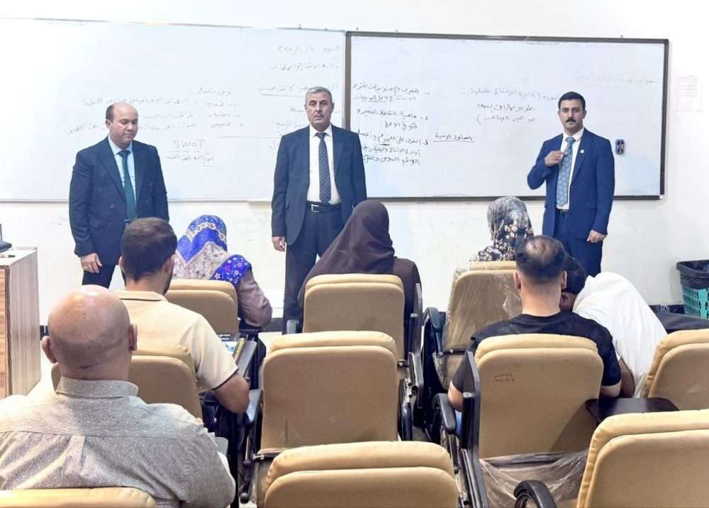 You are currently viewing The College of Administration and Economics at the University of Karbala Organizes a Training Course Titled “Effective Production Management: Developing Your Specialized Skills Toward Industrial Excellence”