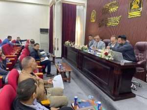 Read more about the article College of Administration and Economics – University of KarbalaThe Student Activities Unit Participates in the Technical Meeting of the University President’s Championship