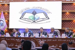 Read more about the article Two Faculty Members from the College of Administration and Economics – University of Karbala / Department of Financial and Banking Sciences Participate in a PhD Dissertation Defense Committee at the University of Basrah