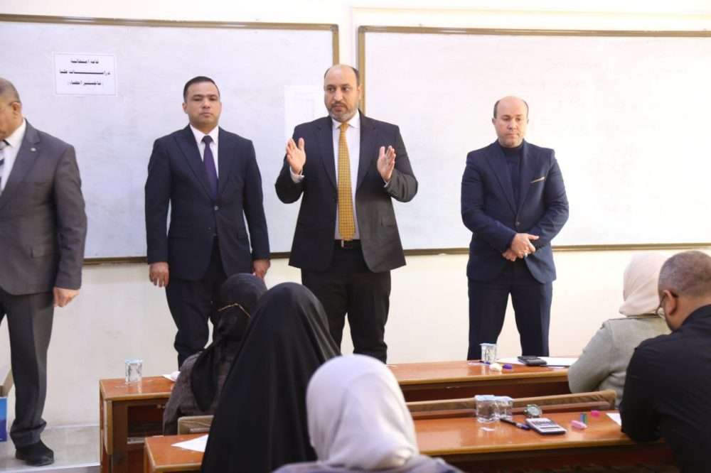 You are currently viewing The Dean of the College of Administration and Economics at the University of Karbala Conducts a Field Tour to Monitor First Course Final Exams for Postgraduate Studies