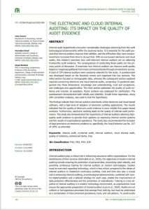 Read more about the article A Research Team from the College of Administration and Economics at the University of Karbala Publishes a Scientific Paper in Scopus and Clarivate Indexes