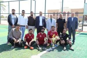 Read more about the article College of Administration and Economics – University of Karbala Concludes Its Sports Championship with the Economics Department / Third Stage Team Crowned as Champion