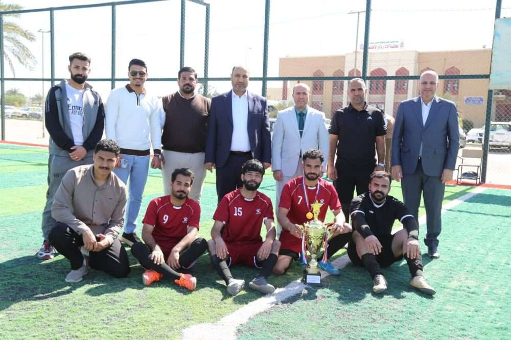 You are currently viewing College of Administration and Economics – University of Karbala Concludes Its Sports Championship with the Economics Department / Third Stage Team Crowned as Champion
