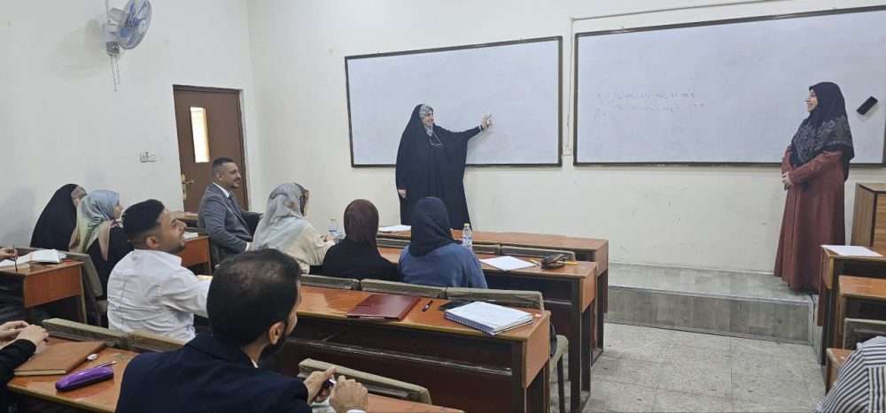 College of Administration and Economics at the University of Karbala Organizes a Course on “Statistical Tests in Scientific Research” for Graduate Students