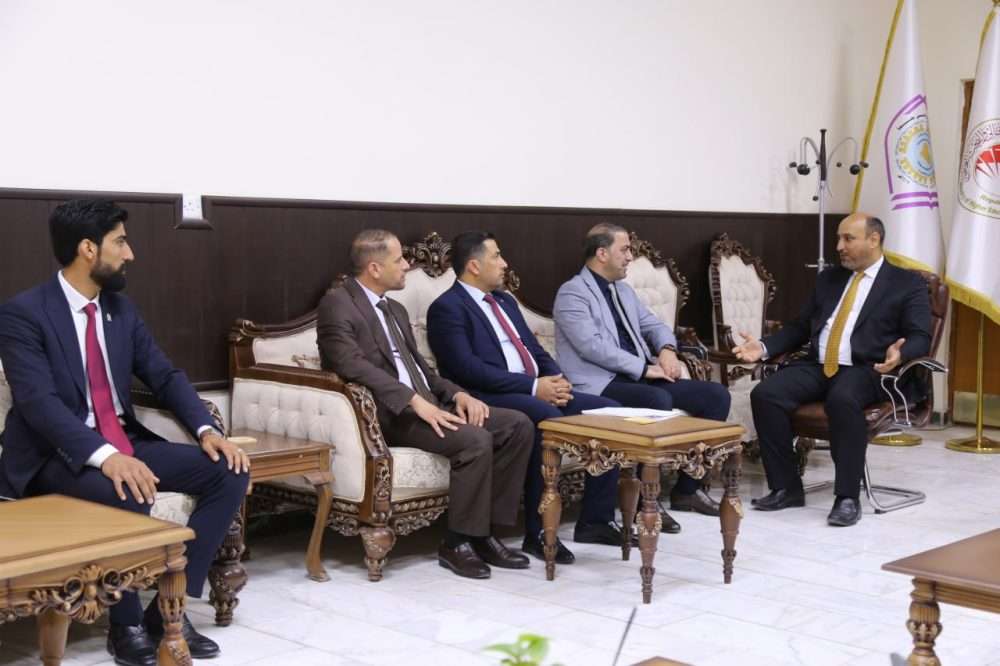 You are currently viewing The Dean of the College of Administration and Economics Receives Institutional Accreditation Committees as Part of Its Pursuit of Academic Excellence