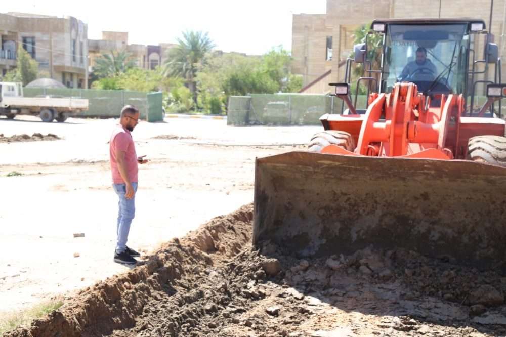 You are currently viewing The College of Administration and Economics – University of Karbala Establishes New Green Spaces and Gardens