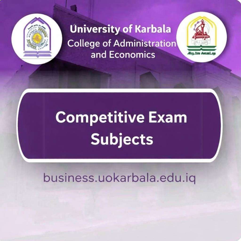 You are currently viewing Competitive Exam Materials for Postgraduate Students (Ph.D. – Master’s) for the Department of Economics for the Academic Year (2026-2027)
